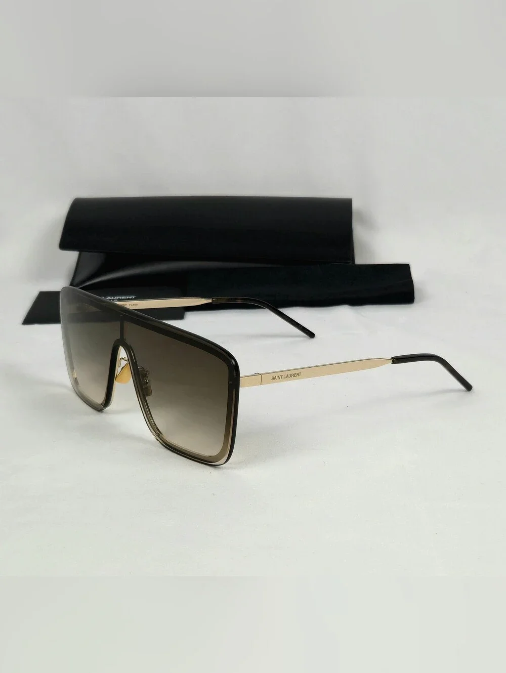 Saint Laurent SL364 MASK Shield Sunglasses Complete Set